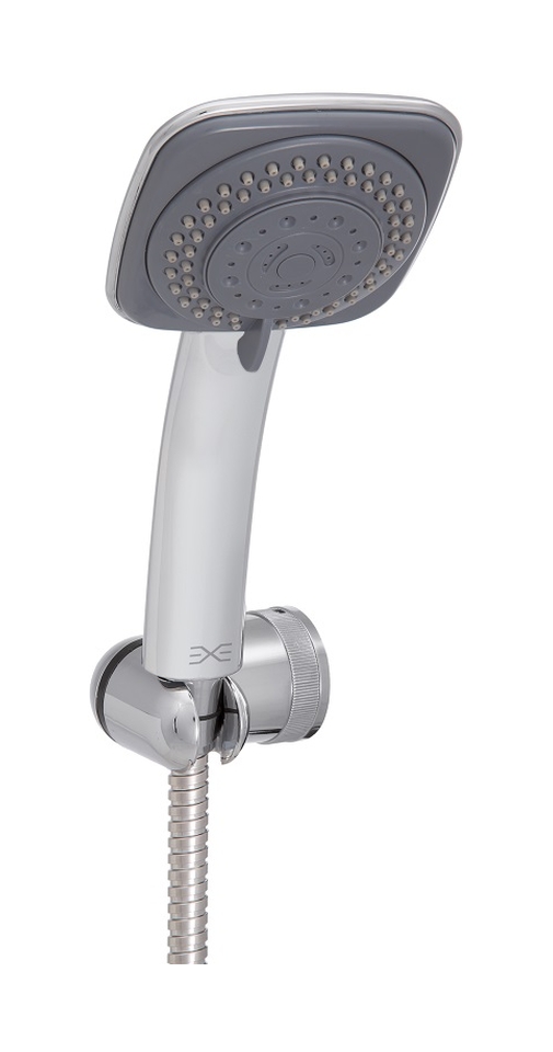 Invena Alize Exe zestaw prysznicowy punktowy chrom/grafit AU-81-M01