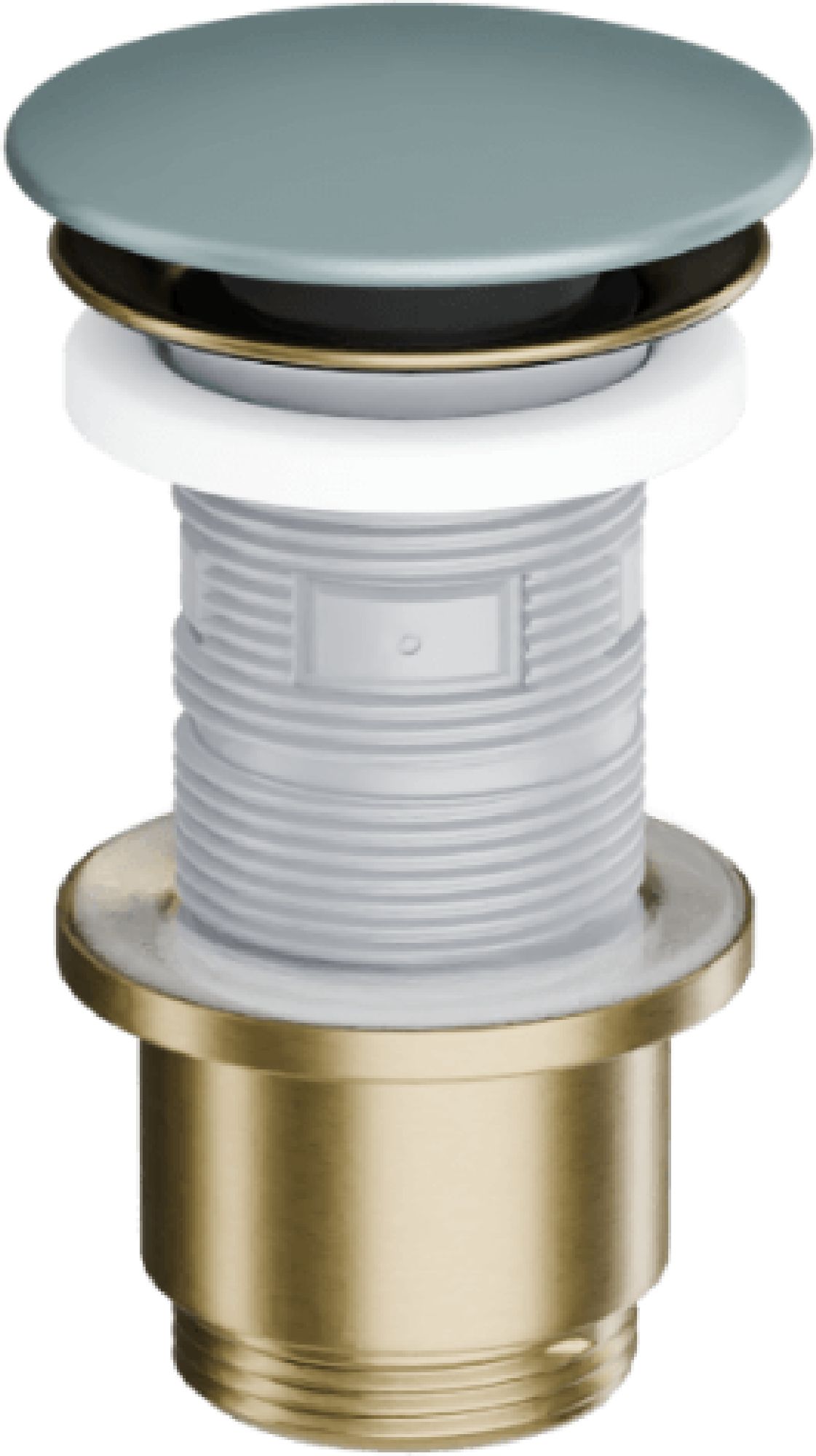 Excellent Design korek do umywalki złoty szczotkowany/mint blue mat ARIN.1485.K.01.MBMGB