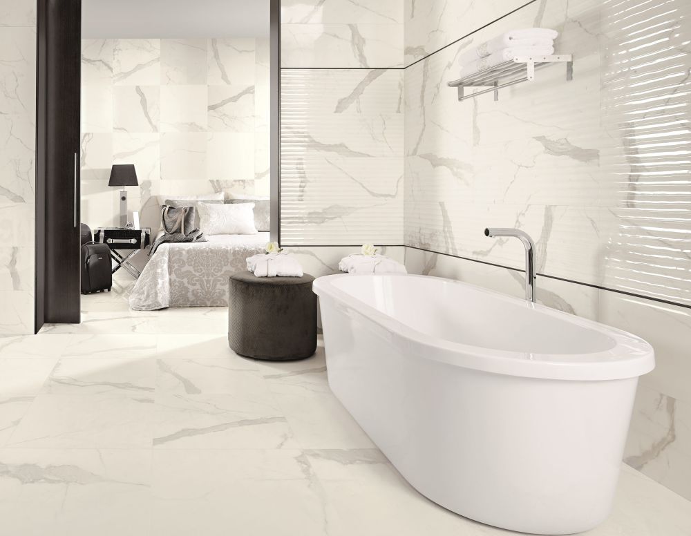 Euroceramic Apolo Brillo płytka ścienna 90x32 cm beżowa