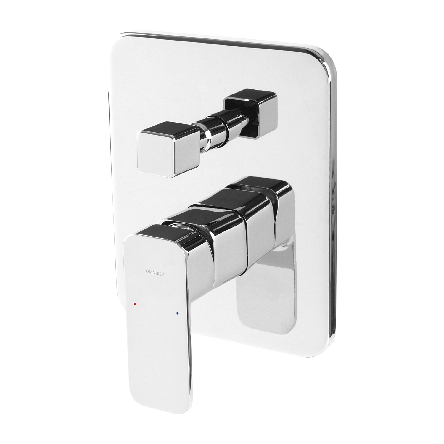 Omnires Apure bateria wannowo-prysznicowa podtynkowa chrom AP2235CR