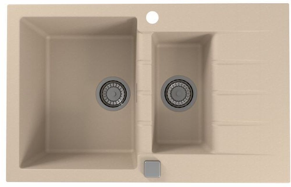 Alveus Cadit 70 zlewozmywak 79x50 cm Granital piaskowy 1131358 - Wysyłka w 24h