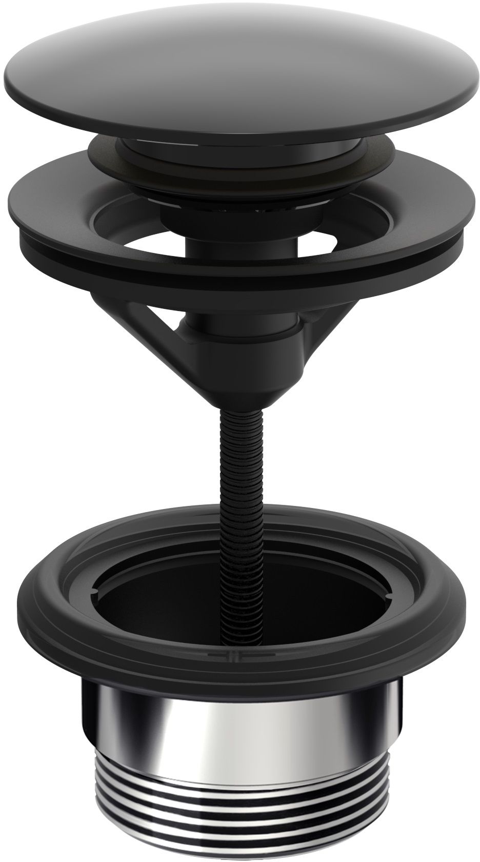 Oras korek do umywalki klik klak czarny mat 200061-33 - Wysyłka w 24h