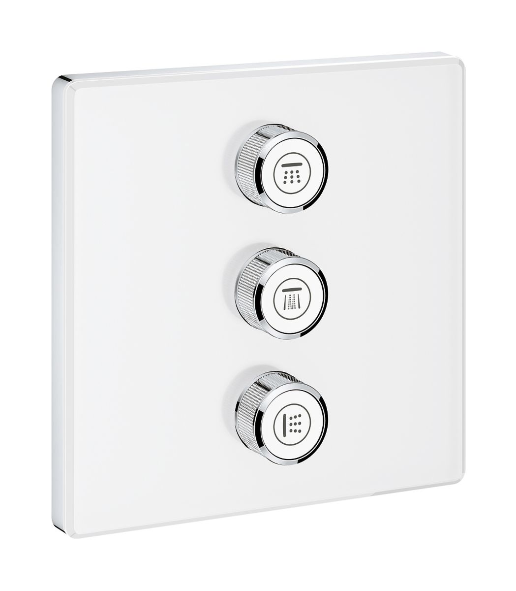 Grohe Grohtherm SmartControl zawór odcinający potrójny biały 29158LS0