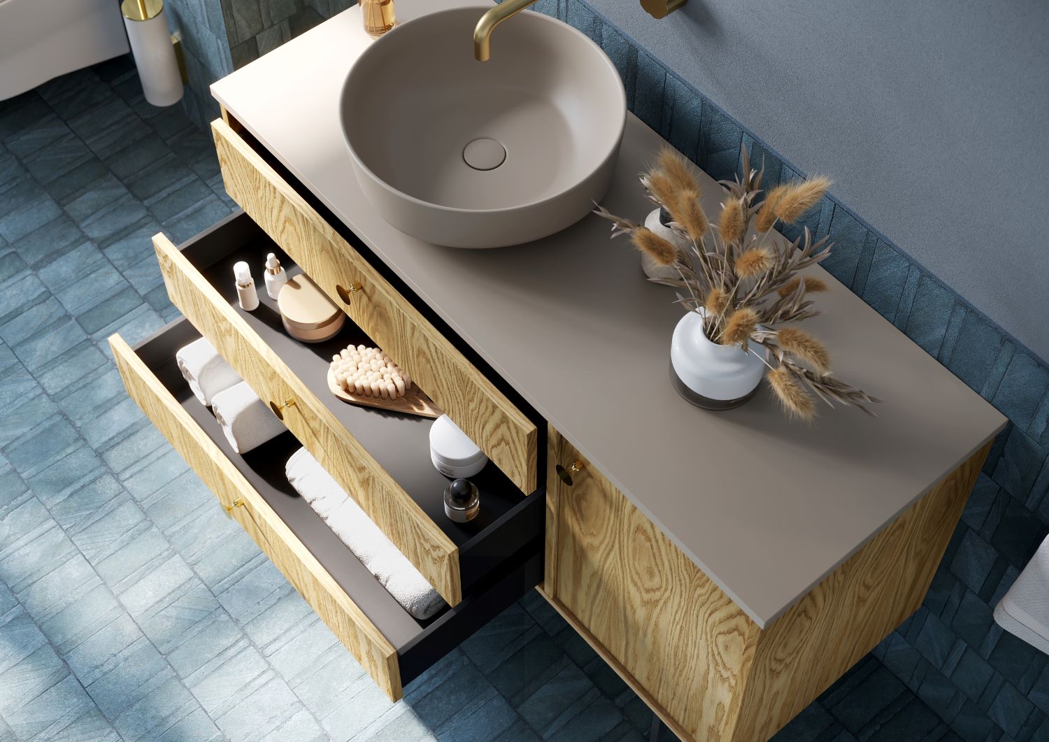 Elita korek do umywalki fume matt RE090000037020 - Wysyłka w 24h