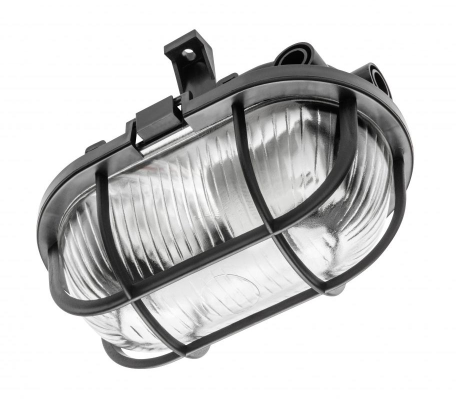 GTV Sanguesa plafon 1x40 W czarny OS-KAY060-10