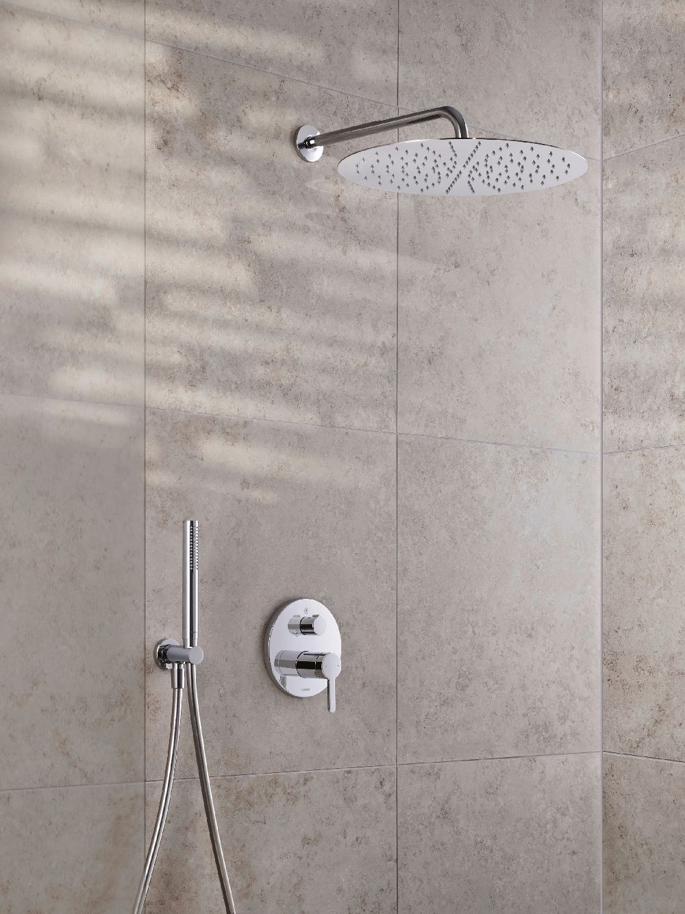 Duravit C.1 bateria wannowo-prysznicowa podtynkowa chrom C14210012010