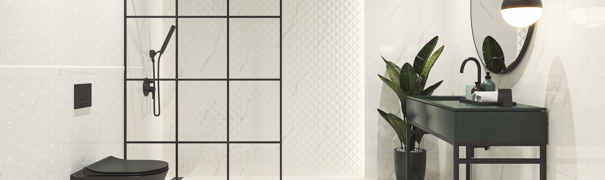 Paradyż Livia płytka ścienna 25x75 cm biały połysk