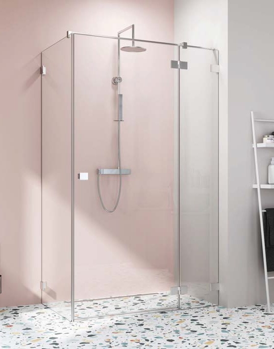 Radaway Essenza Pro KDJ drzwi prysznicowe 80 cm prawe chrom/szkło przezroczyste 10097080-01-01R