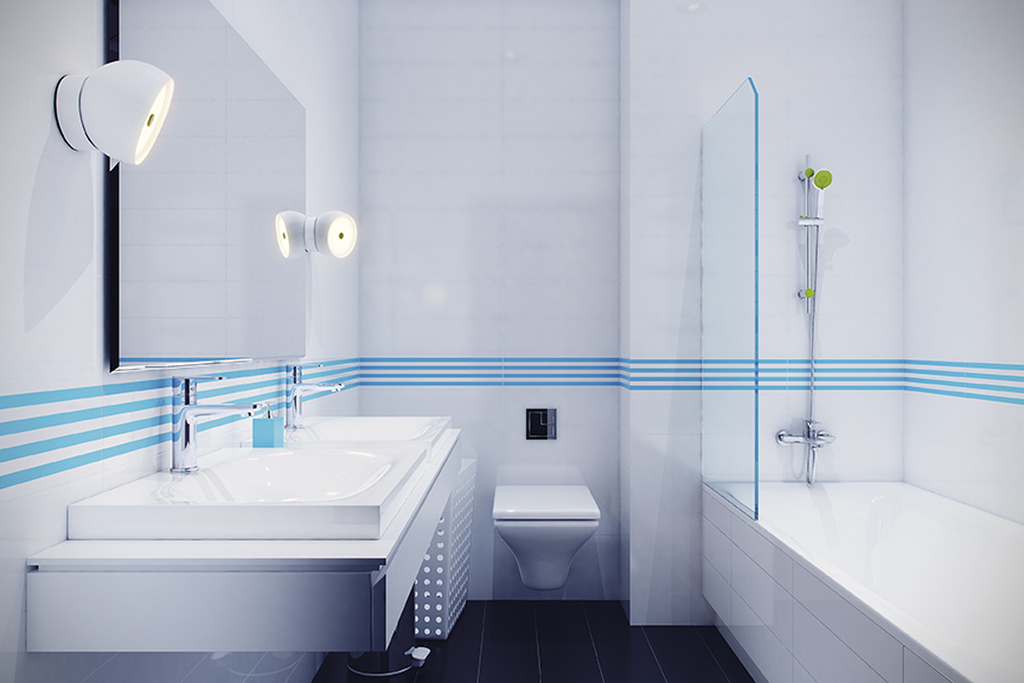 Kuchinox Pana bateria umywalkowa stojąca chrom BKN022D