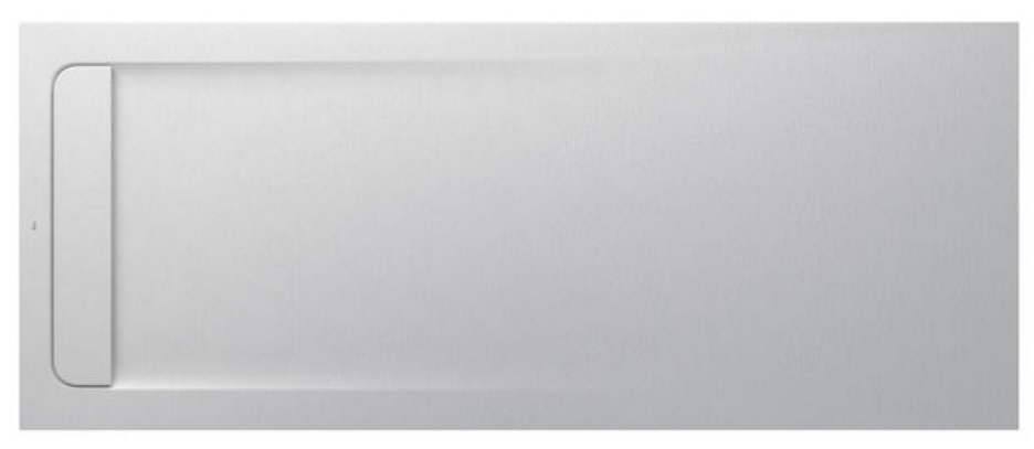 Roca Aquos brodzik 200x80 cm prostokątny kompozyt Stonex biały AP6017D032001100