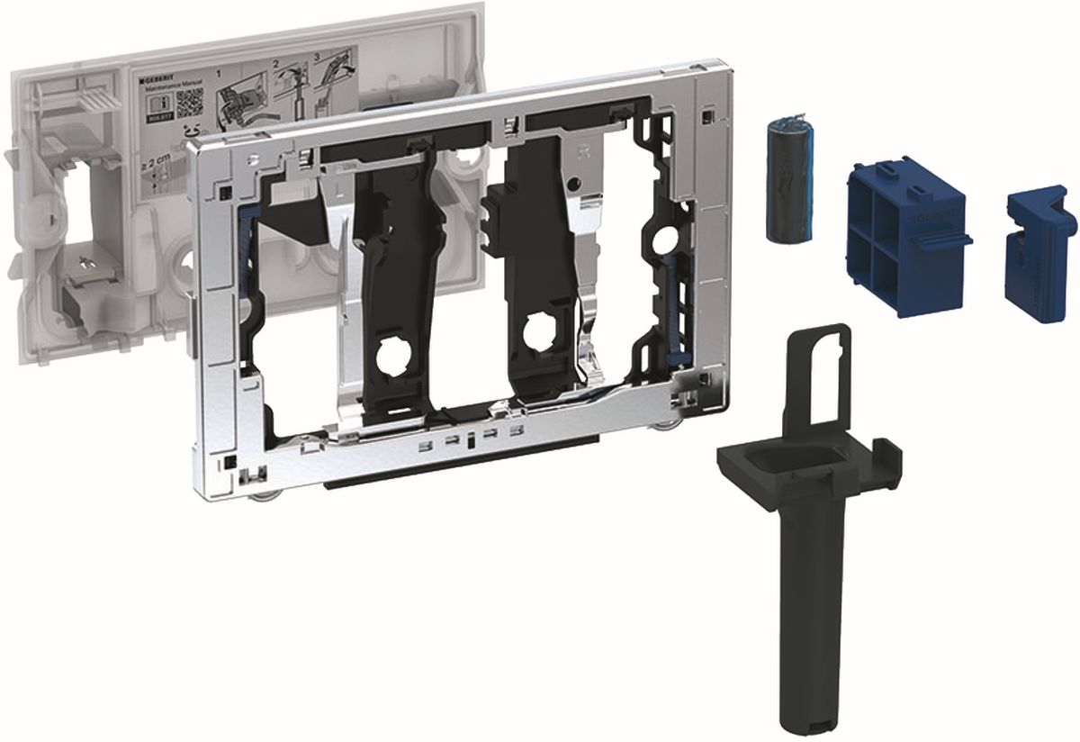 Geberit DuoFresh pojemnik na kostki higieniczne szary antracytowy 115.063.BZ.1 - Wysyłka w 24h