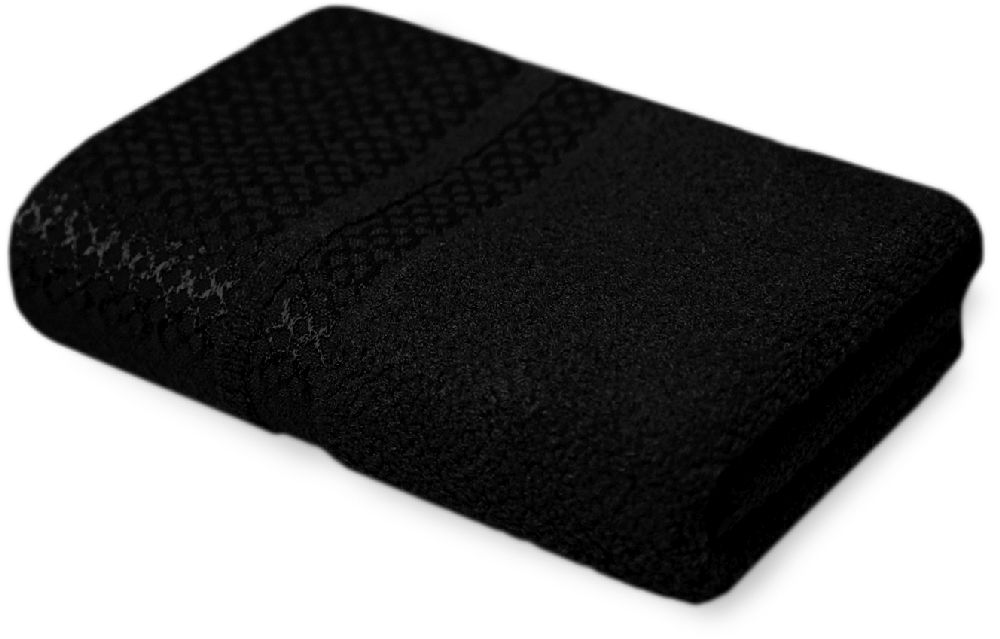 Texpol Paris ręcznik 100x50 cm bambusowy czarny 12112