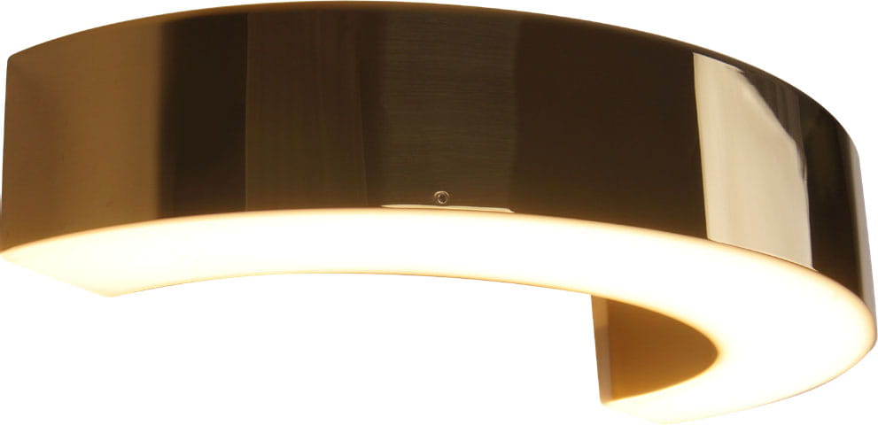 MaxLight Lotus kinkiet 1x7W LED złoty W0276