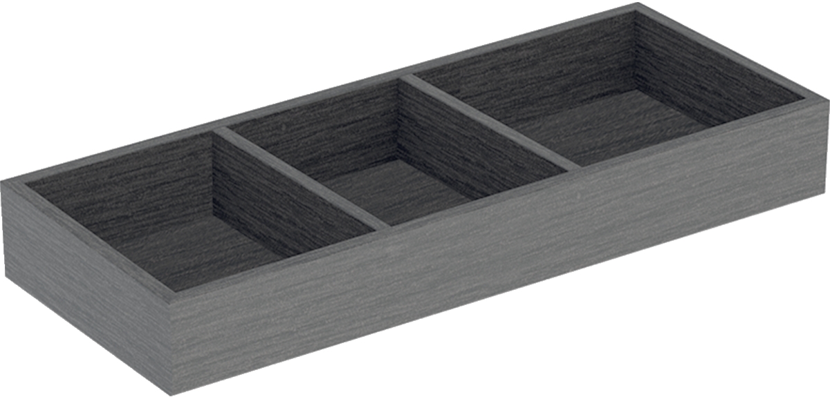 Geberit Variform organizer do szuflady ciemnoszary 501.156.00.1