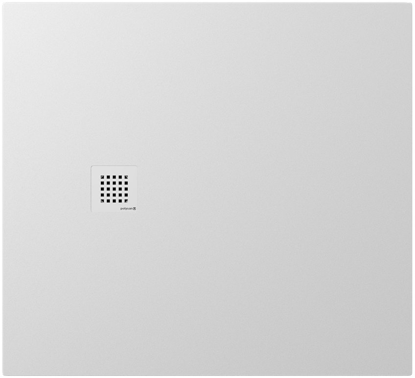 Polysan Treneca brodzik prostokątny 110x100 cm biały 84312.11