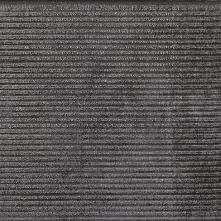 Paradyż Bazalto stopnica 30x30 cm prosta grafitowy mat