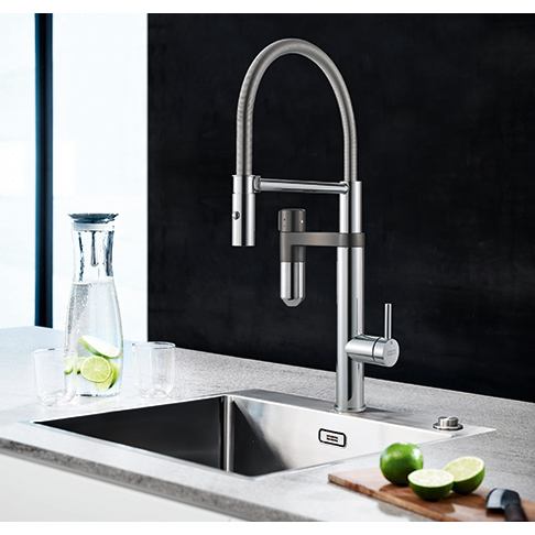 Franke Vital bateria kuchenna stojąca półprofesjonalna chrom/gun metal 120.0621.230