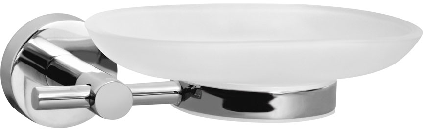 Bisk For You mydelniczka chrom/szkło mrożone 01176