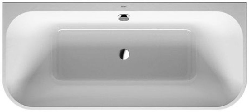 Duravit Happy D.2 wanna przyścienna 180x80 cm prostokątna biała 700451800000000