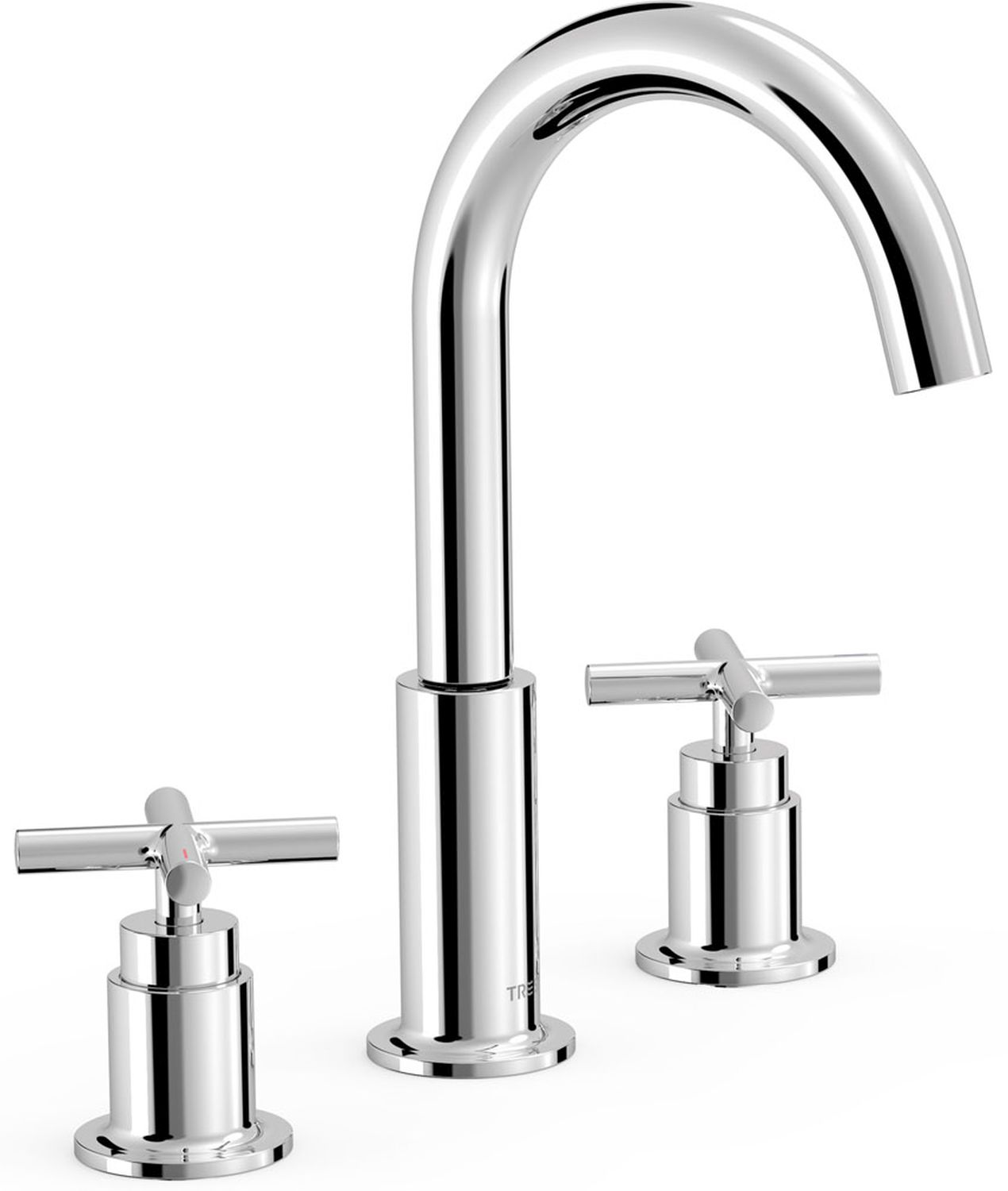 Tres Mont Blanc bateria umywalkowa stojąca 3-otworowa chrom 28310501