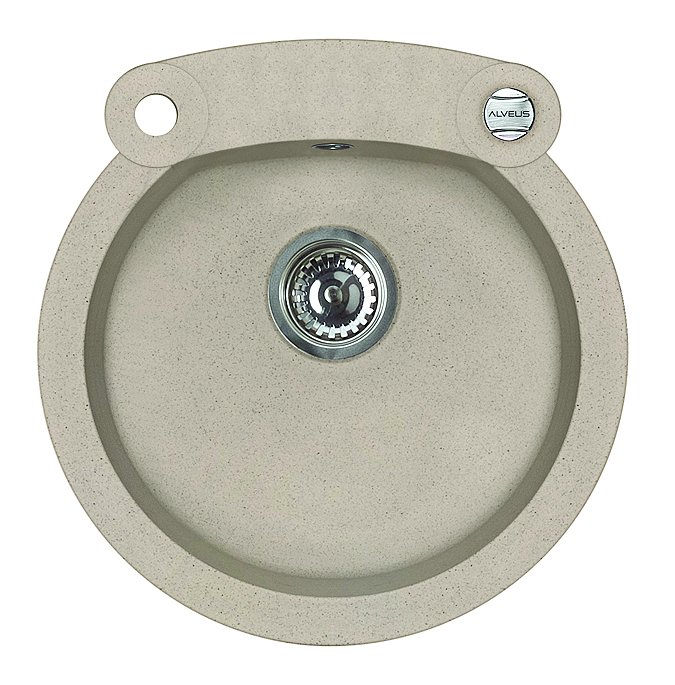 Alveus Rock'n'Roll 10 zlewozmywak granitowy piaskowy 1211022