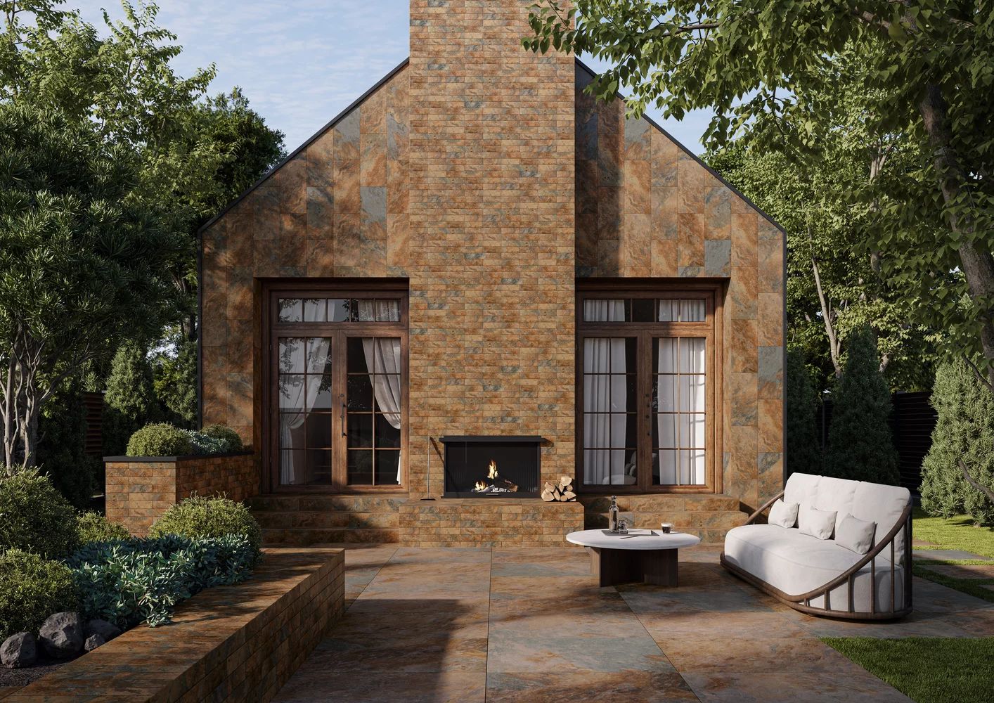 Paradyż Ardis Rust stopnica 60x30 cm brązowa