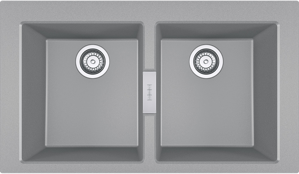 Franke Sirius 2.0 zlewozmywak Tectonite 86x50 cm kamienny szary 143.0618.701