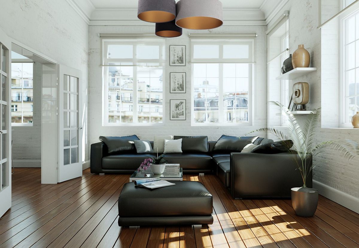 BPS Koncept Plafoniady plafon 3x60 W czarny-szary-grafitowy 080-01-053