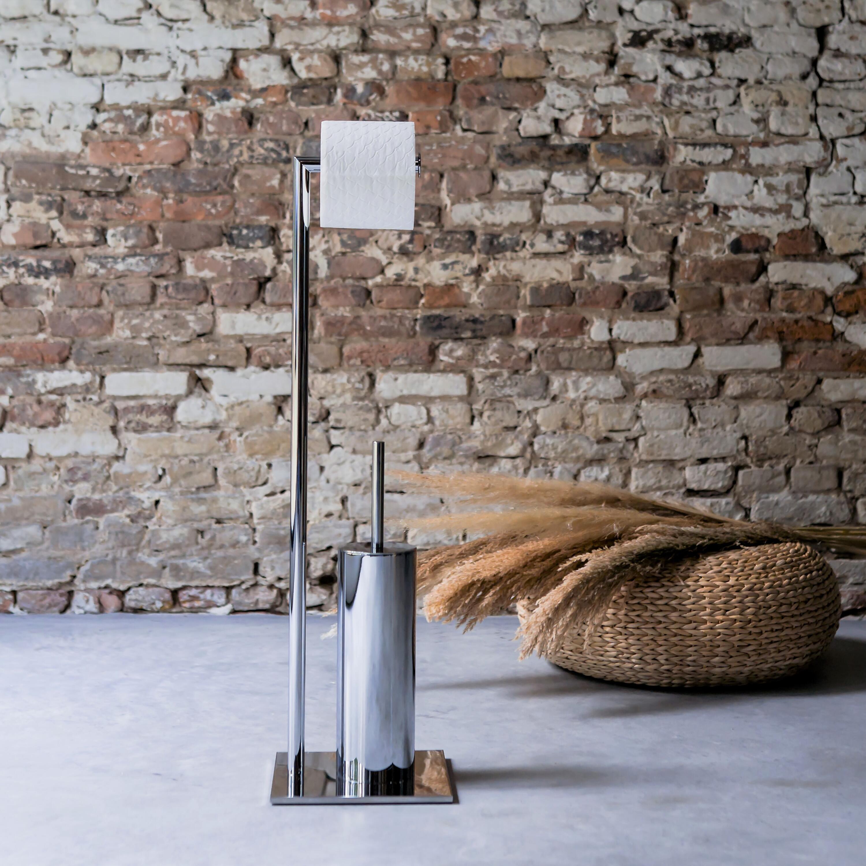 Sealskin Tube stojak ze szczotką do WC chrom 800288 - Wysyłka w 24h