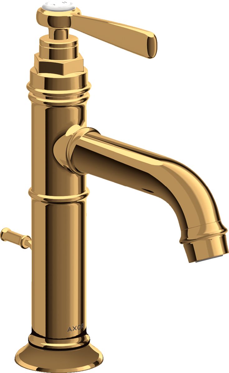 Axor Montreux bateria umywalkowa stojąca EcoSmart złoty optyczny polerowany 16515990