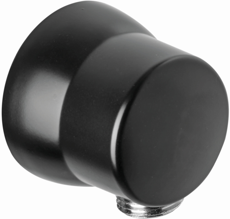 Kludi Sirena przyłącze kątowe czarny mat 6306139-00