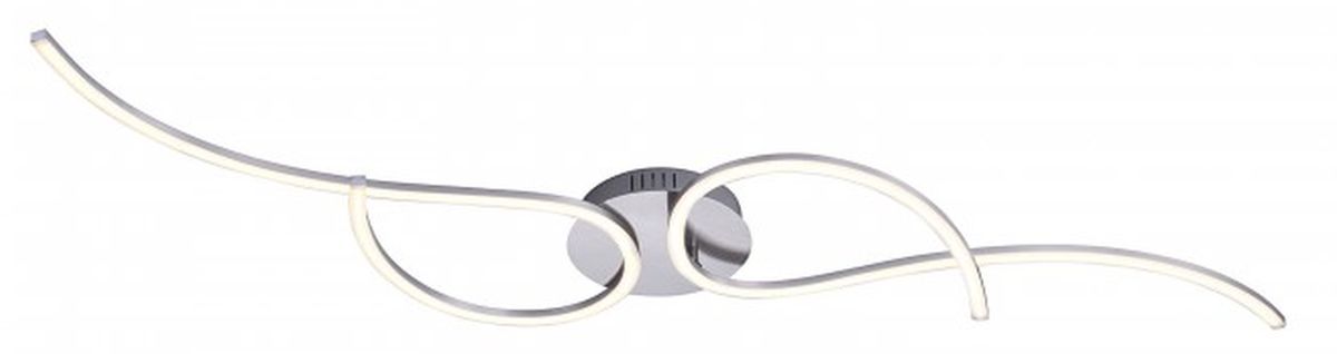 Just Light Tyler lampa podsufitowa 2x14W stal 15659-55