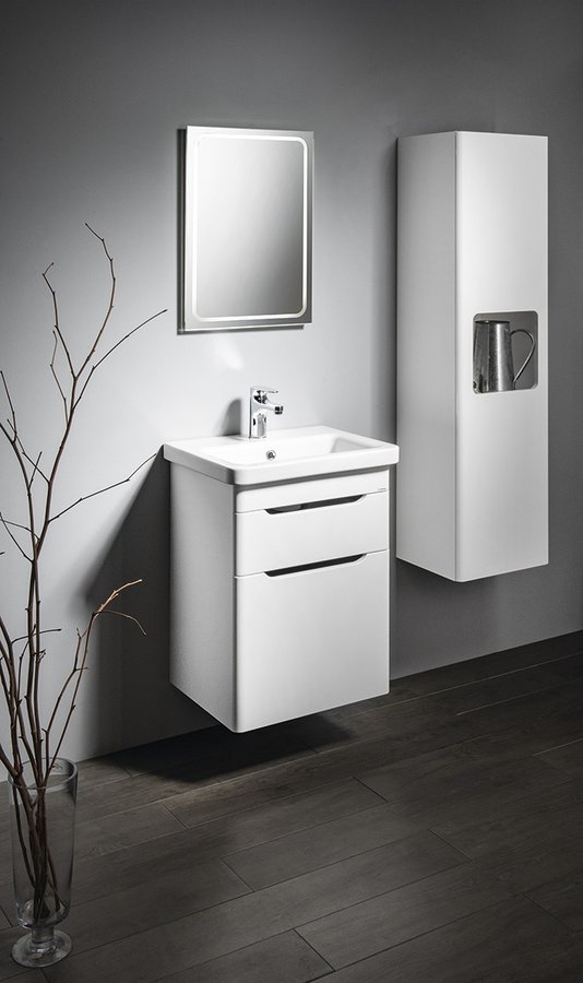 Sapho Ella szafka 46,5 cm podumywalkowa wisząca biały EL052-3030