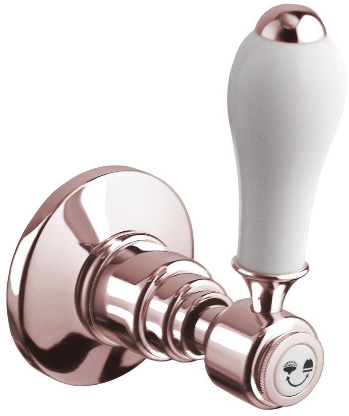 Sapho Antea przełącznik podtynkowy dwukierunkowy różowe złoto DEVIN107