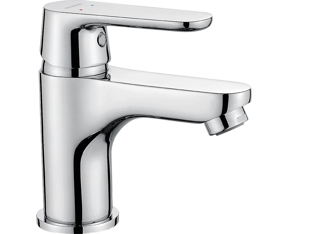 Kuchinox Dima bateria umywalkowa stojąca chrom BQD022D