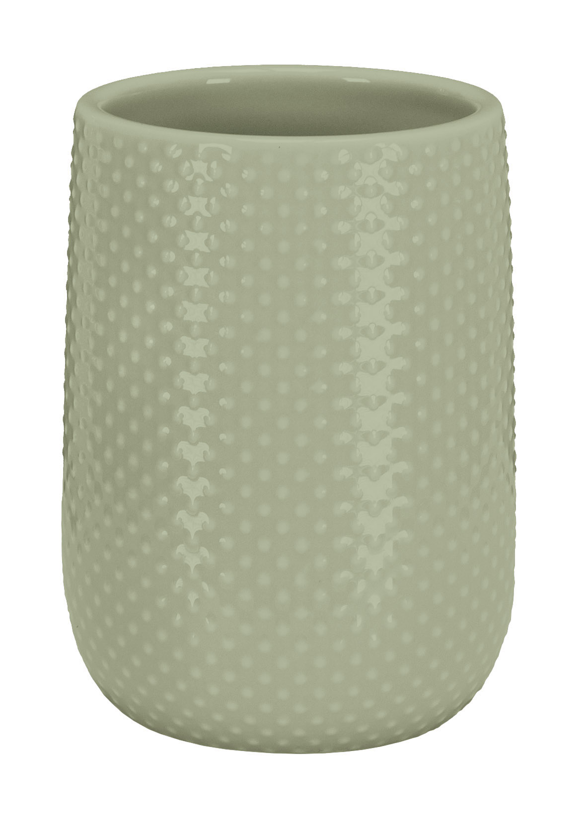 Kleine Wolke Dotty kubek na szczoteczki stojący zielony 8030652852