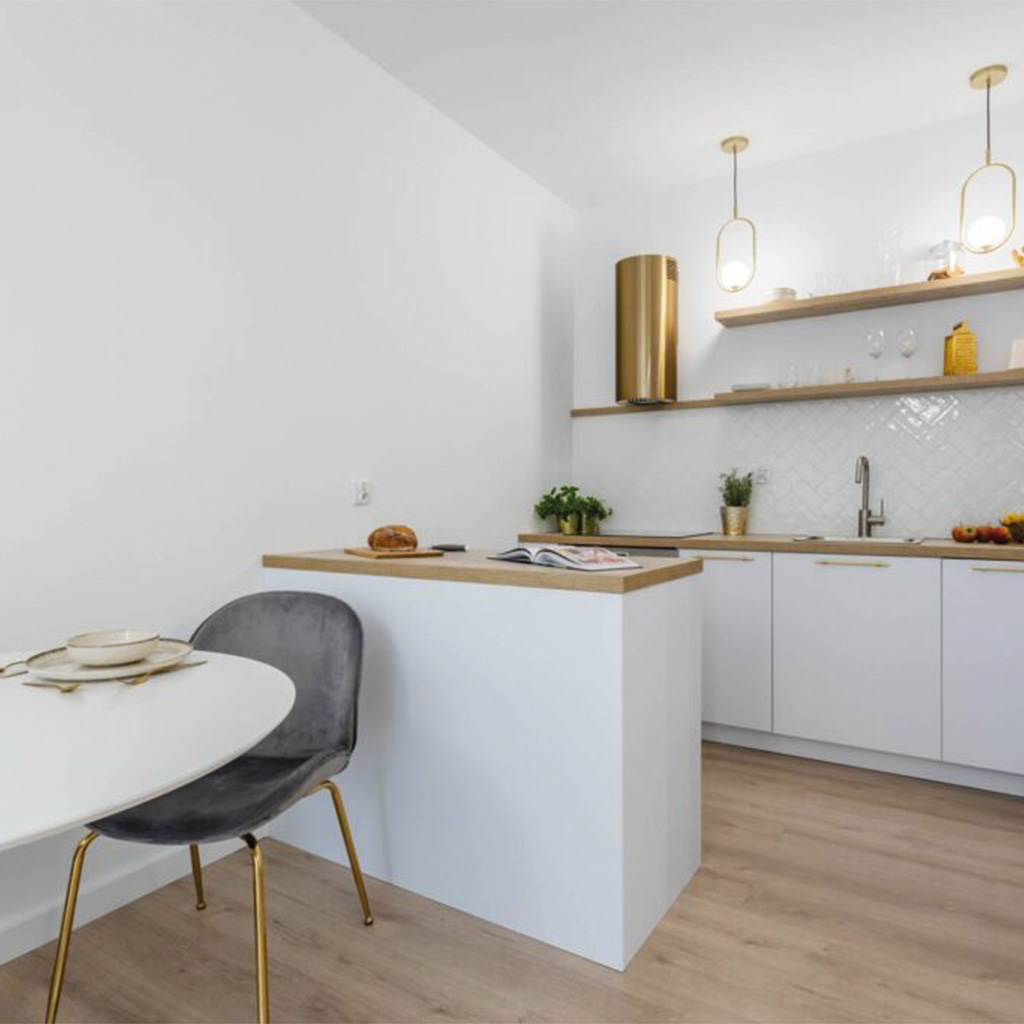 Maan Elba okap kuchenny 31 cm kominowy złoty OELBW731D4PC.S3CZ.SA.ZL3_EO