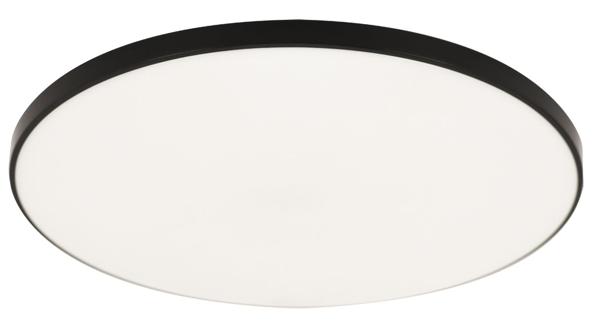 Strühm Dowbor plafon 1x24 W biały-czarny 04337