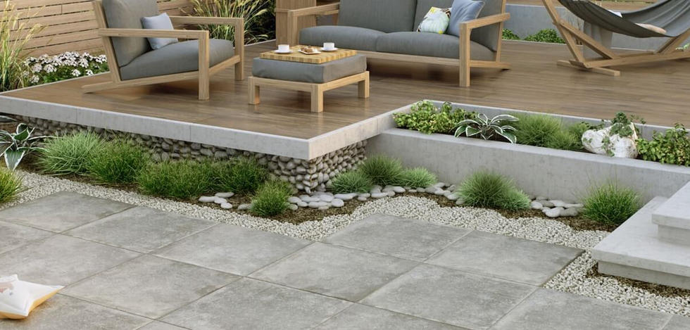 Paradyż Path płytka podłogowa 59,5x59,5 cm tarasowa grys szary mat