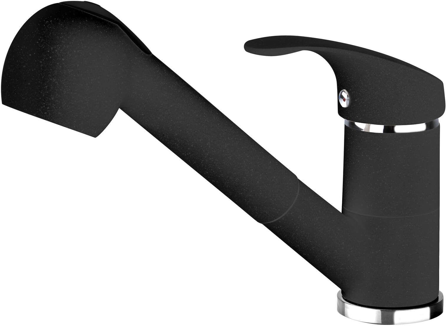 Deante Pepe bateria kuchenna stojąca grafit/szary BDP_271M