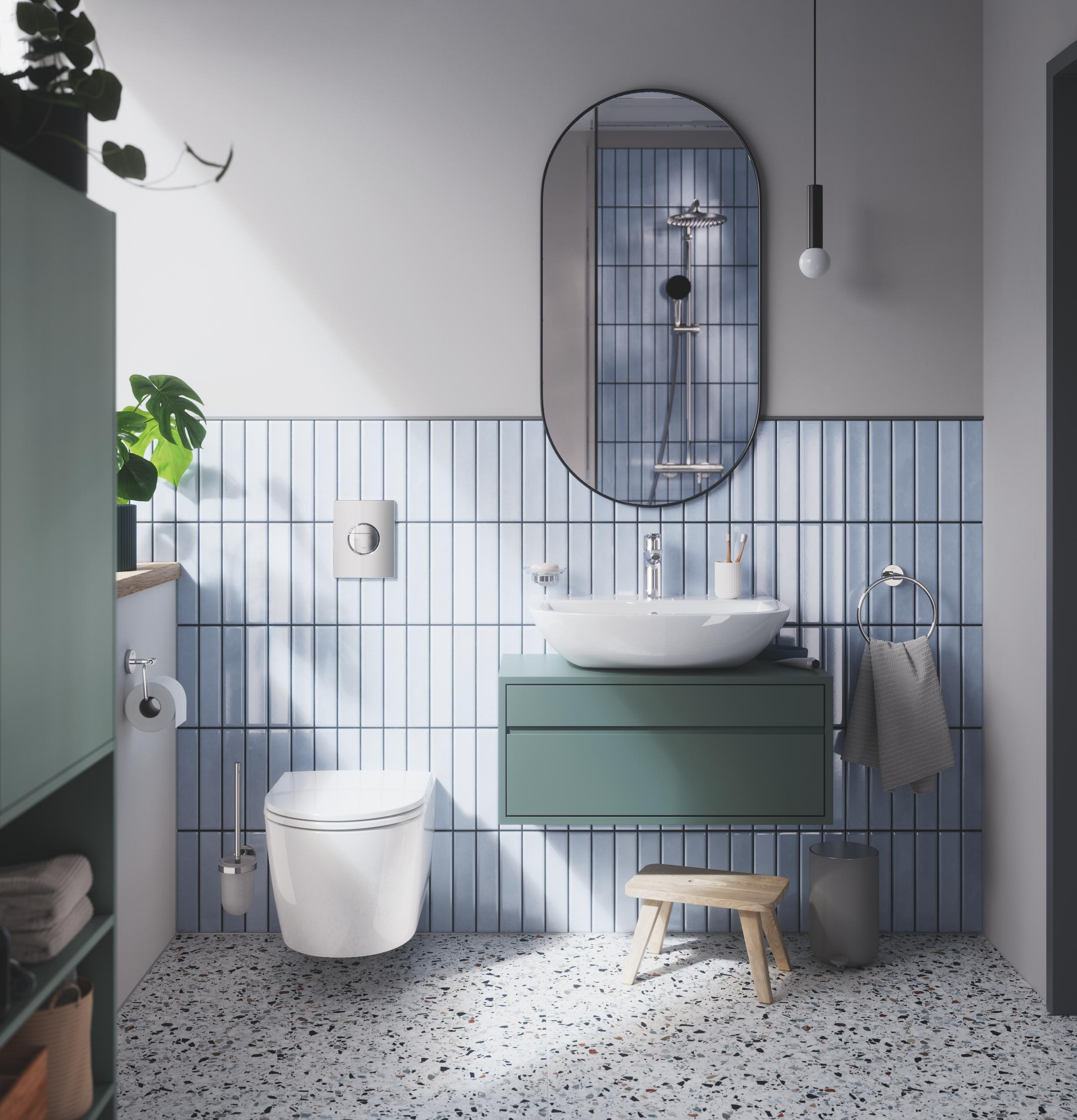 Grohe Start Round miska WC z deską wolnoopadającą wisząca bez kołnierza biały połysk 103848SH00 - Wysyłka w 24h