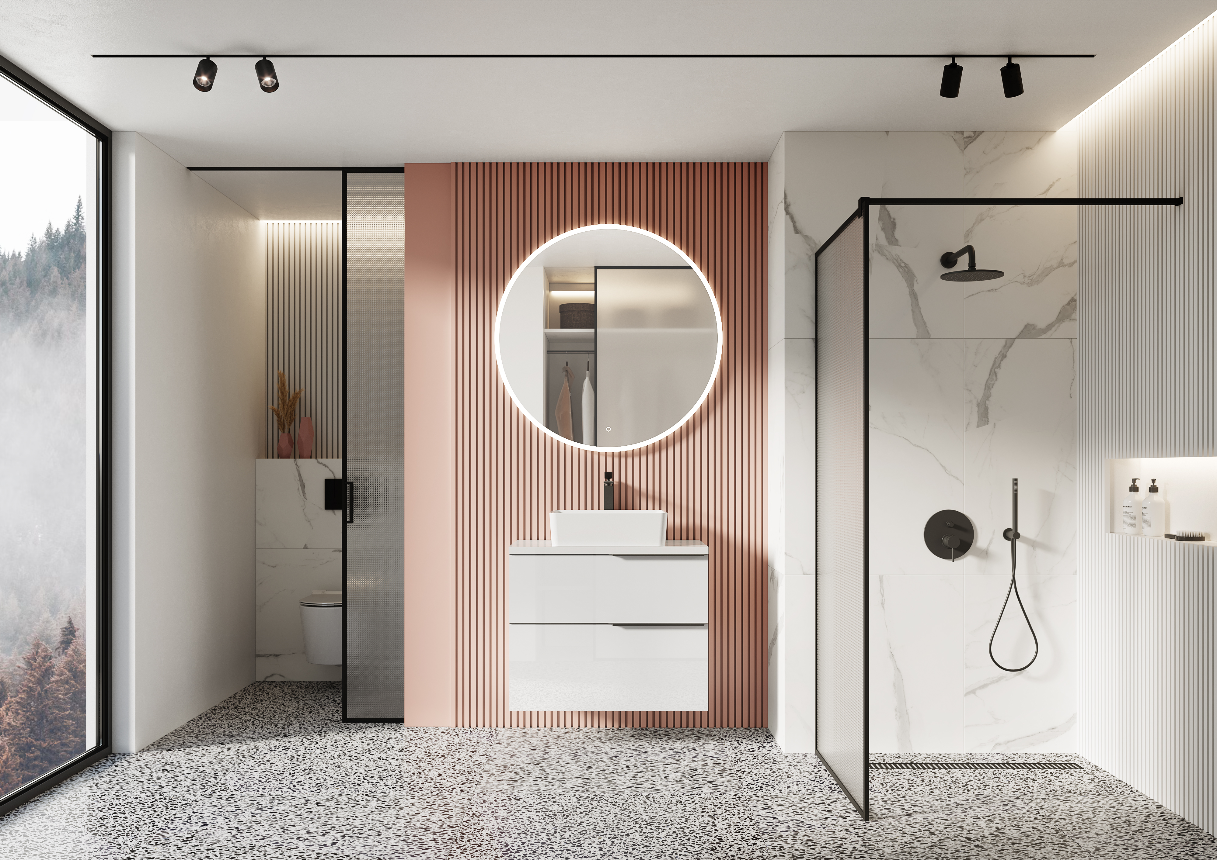 Elita Look szafka 80x44,9x63,5 cm podumywalkowa wisząca biała RE010801028060 - Wysyłka w 24h