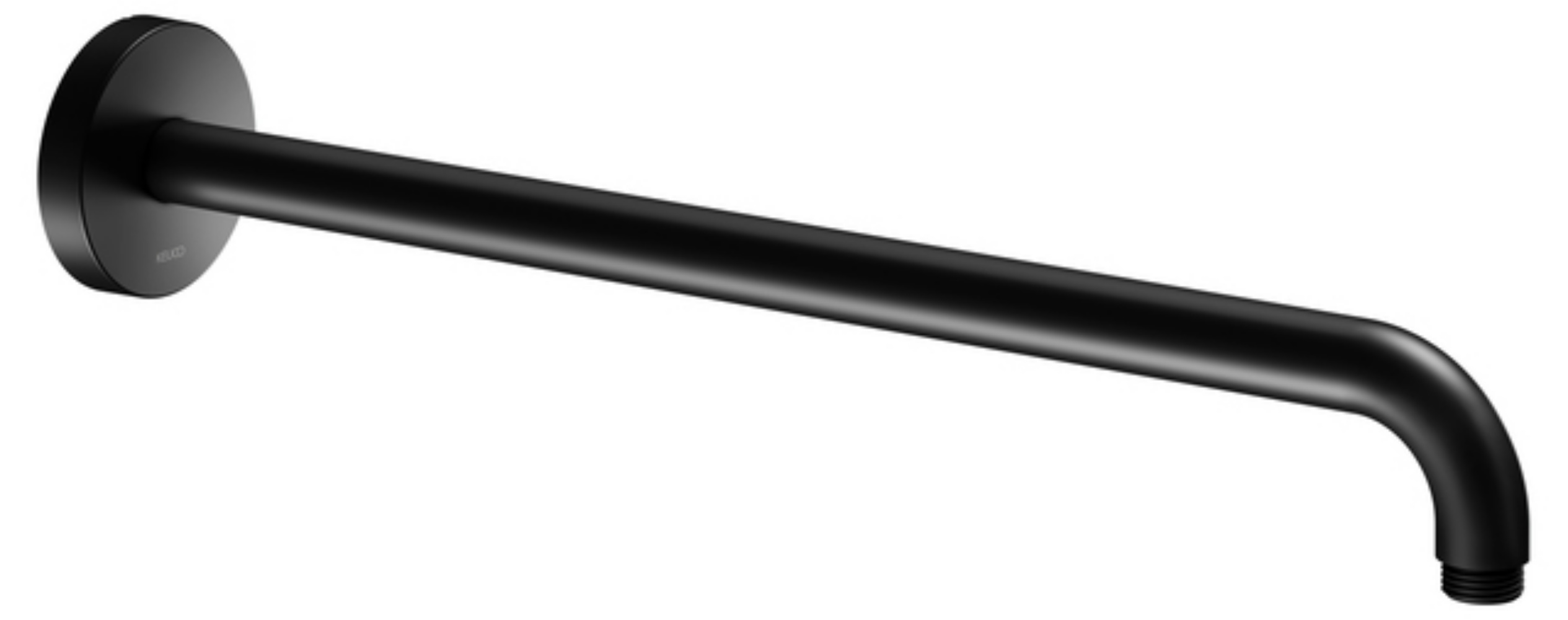 Keuco ramię deszczownicy 45 cm ścienne czarny mat 51688370400