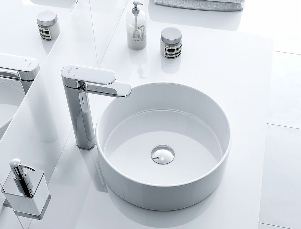 Actima Ovia umywalka nablatowa 36 cm okrągła biała CEAC.2501.WH - Wysyłka w 24h