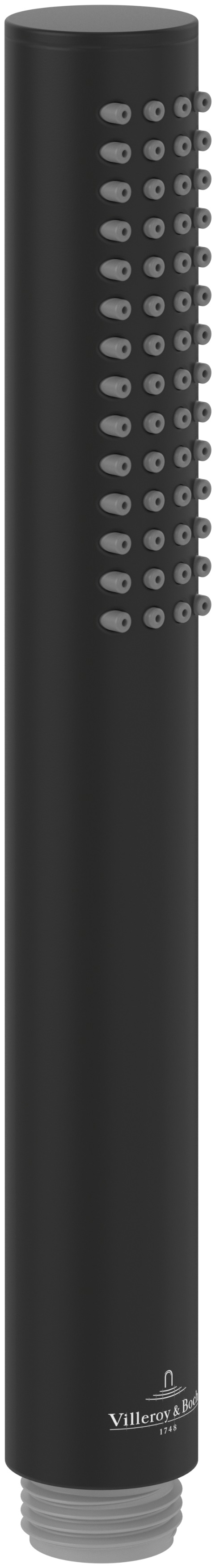 Villeroy & Boch Verve Showers słuchawka prysznicowa czarny mat TVS109006000K5