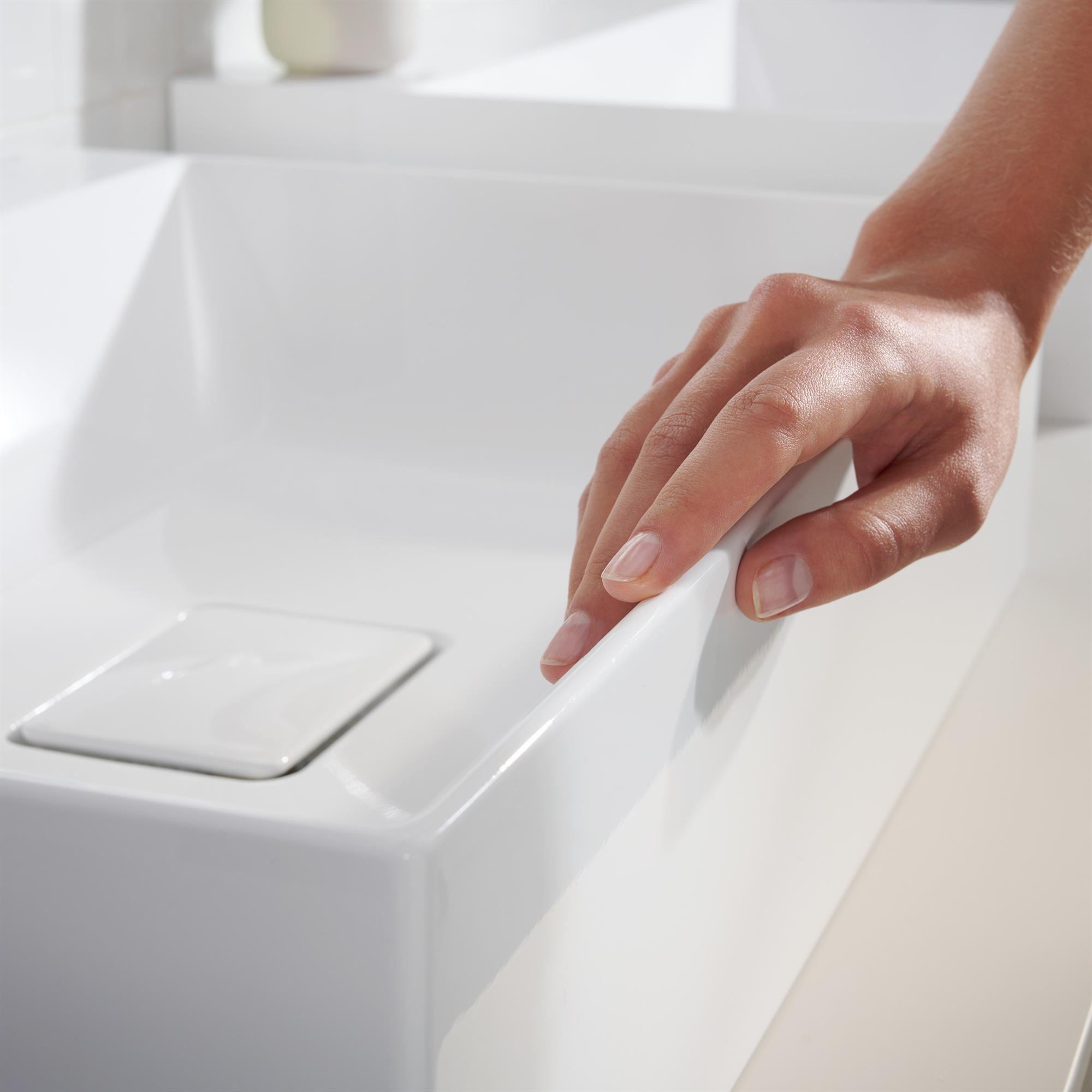 Hansgrohe Xevolos E umywalka 50x48 cm ścienna prostokątna SmartClean biały 61089450 - Wysyłka w 24h