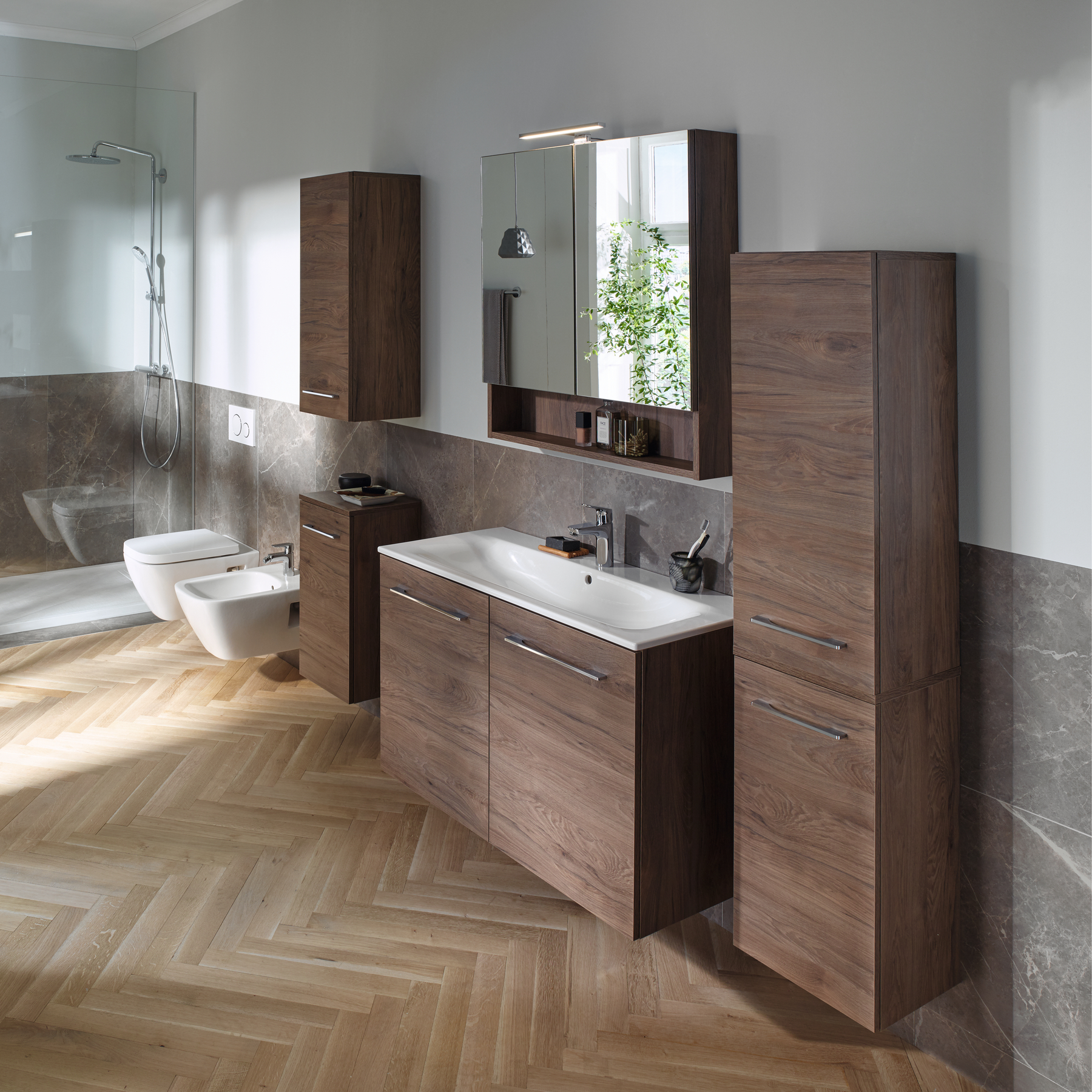 Geberit Selnova Square umywalka 100x48 cm prostokątna meblowa-wpuszczana biała 500.997.00.1