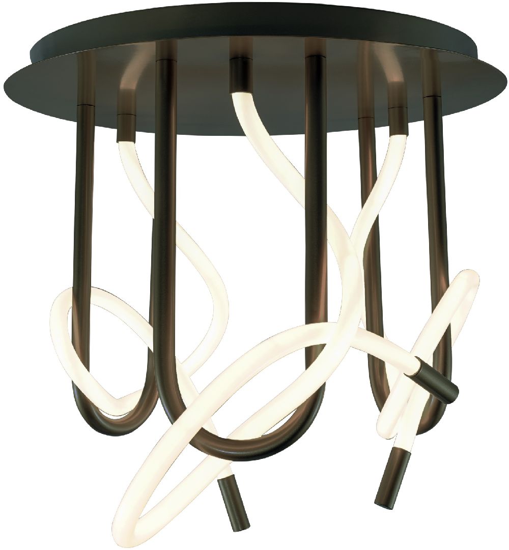 Zuma Line Balbo lampa podsufitowa 1x45 W czarna 2023573-BK