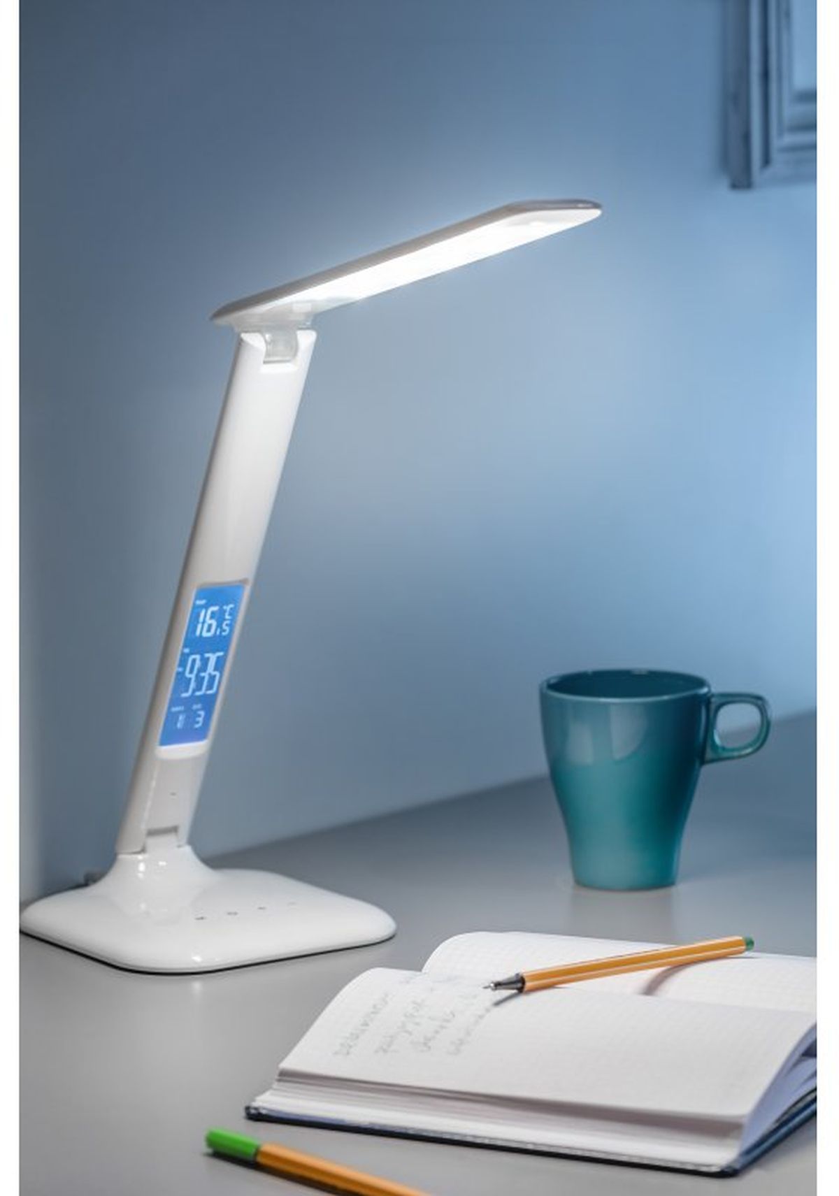 GTV Galactic lampa biurkowa 1x6 W biała LB-GAL5WM0-10