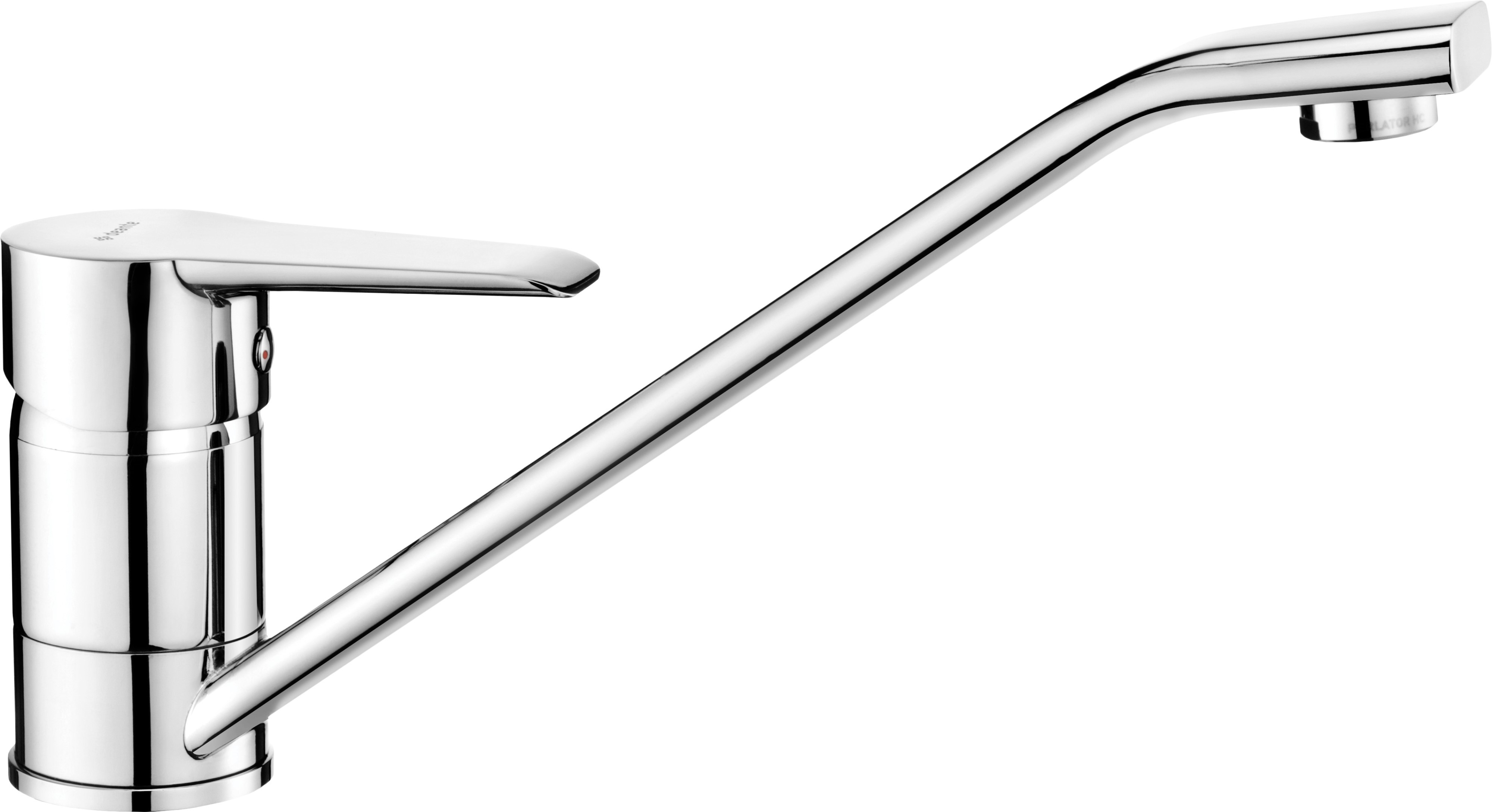 Deante Corio bateria umywalkowa stojąca chrom BFCE060M